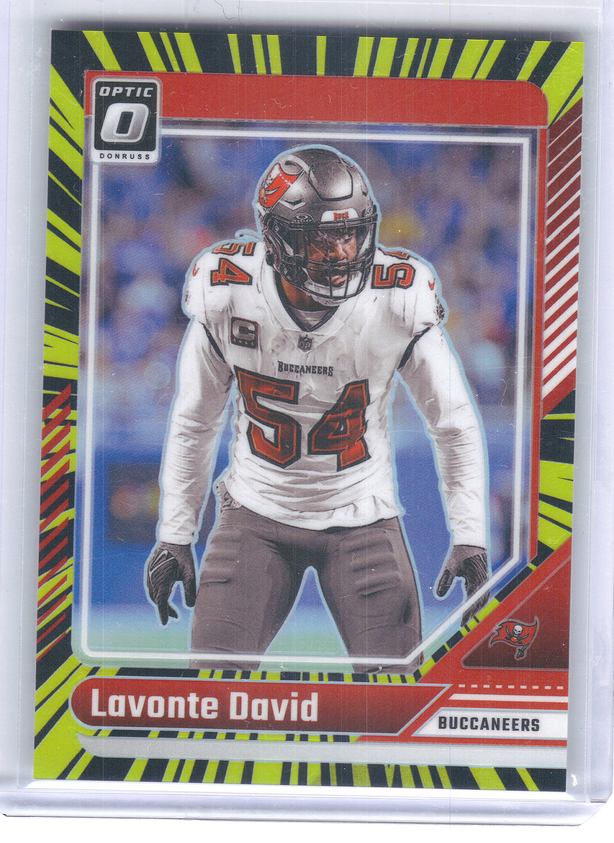 2024 Donruss Optic #188 Lavonte David Electricity #/75 Tampa Bay Buccaneers SN
