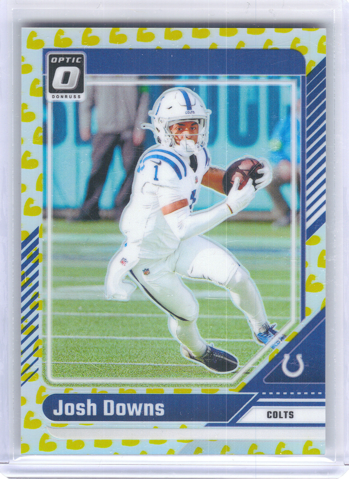 2024 Donruss Optic #84 Josh Downs Flex #/149 Indianapolis Colts SN