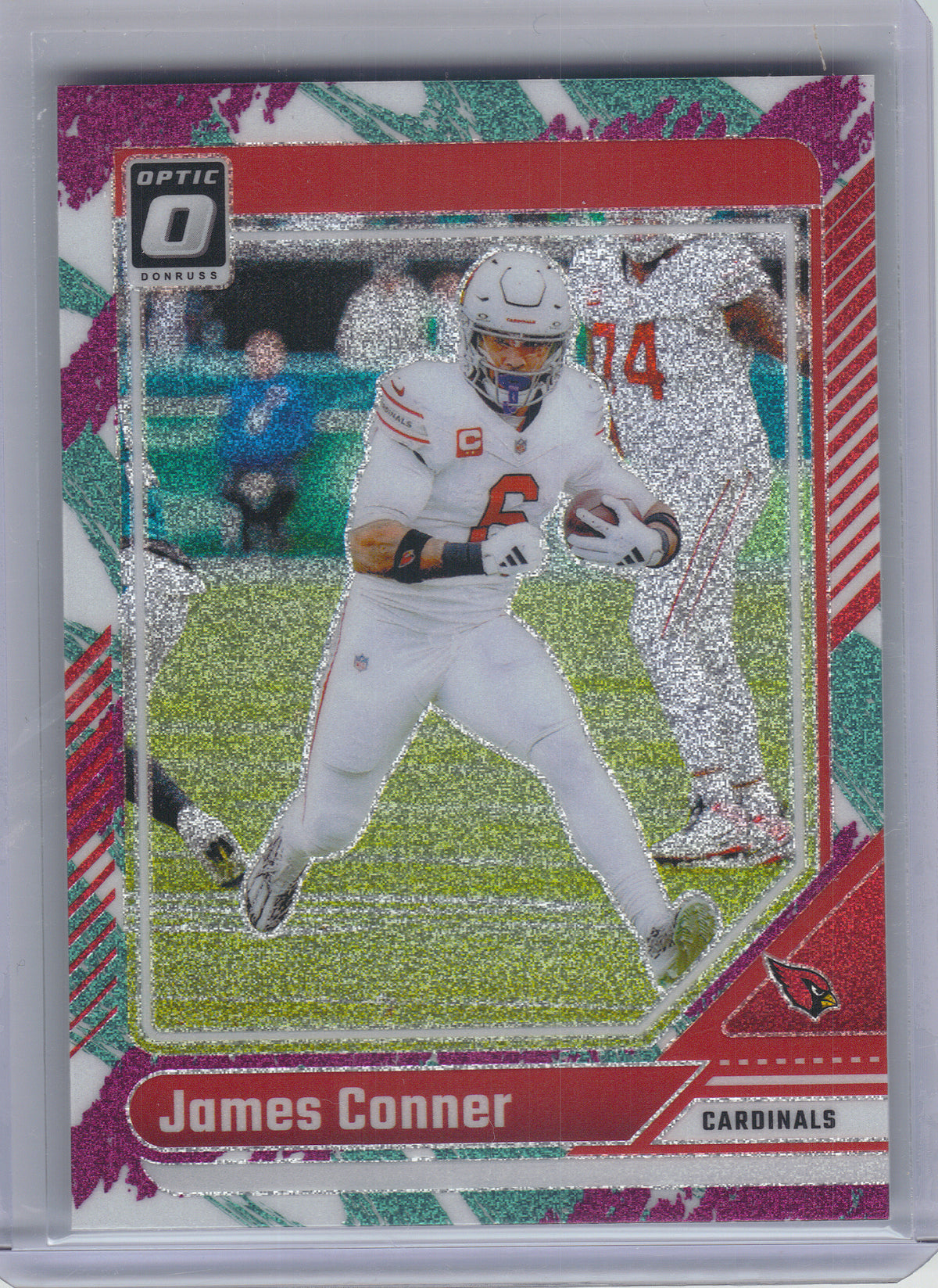 2024 Donruss Optic #2 James Conner Jazz SSP Arizona Cardinals
