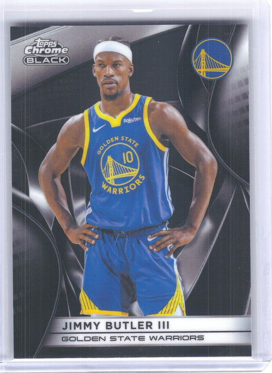2025-26 Topps Chrome Black #17 Jimmy Butler III Golden State Warriors