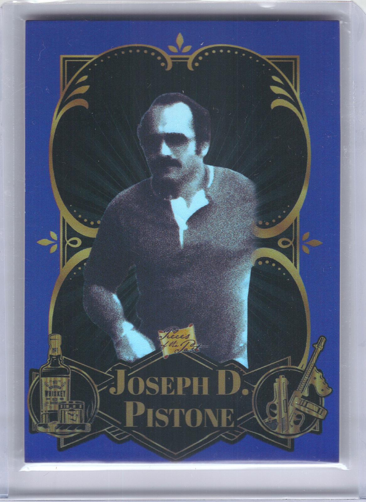 2025 Pieces of the past roaring twenties #B-168 Joseph D. Pistone Blue /50