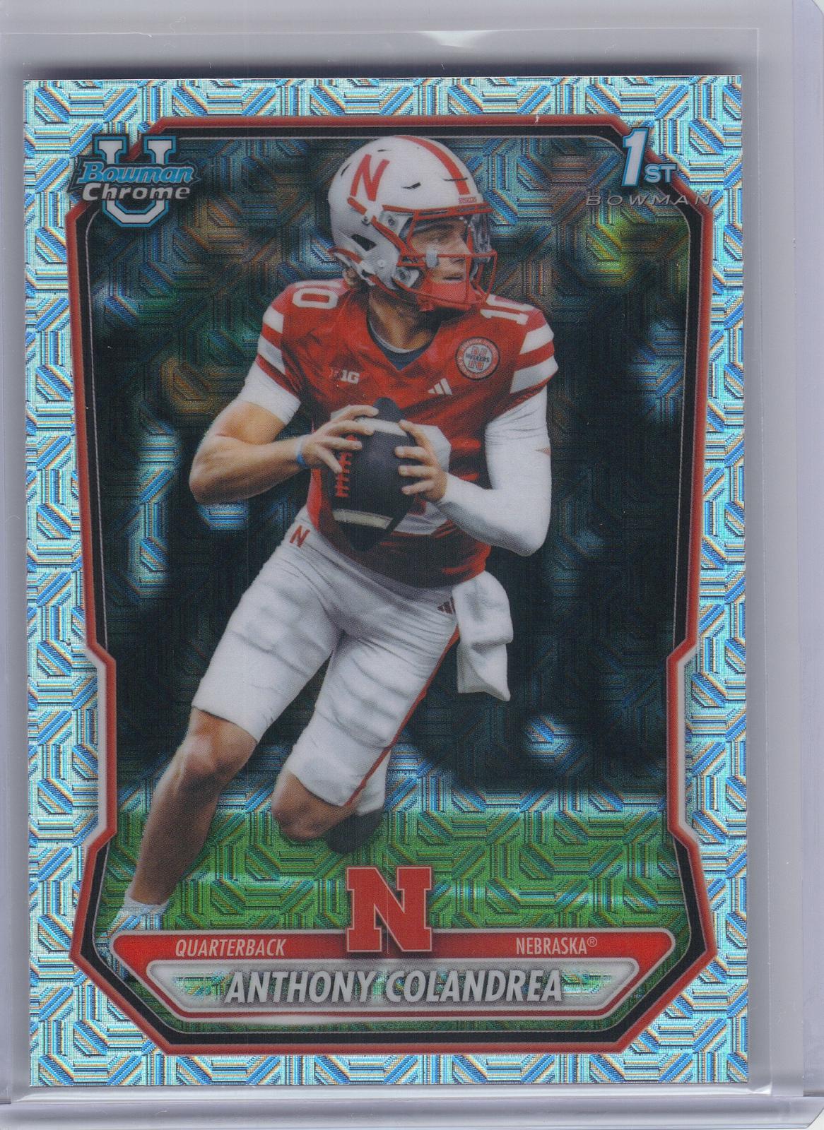 2026 Bowman #BCP-4 Anthony Colandrea Chrome Prospects Nebraska Cornhuskers