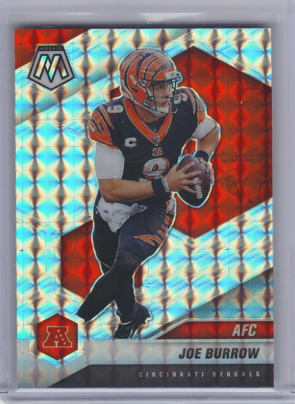 2021 Panini Mosaic #226 Joe Burrow Prizm Cincinnati Bengals