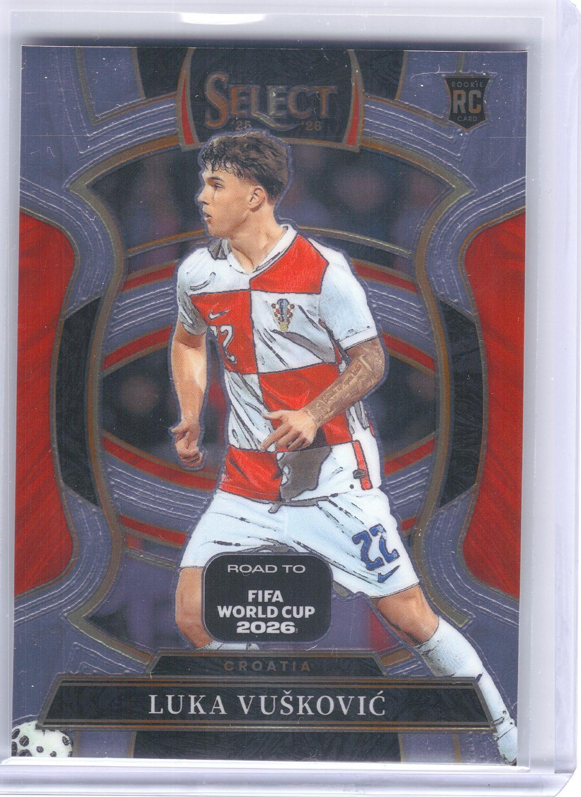 2026 Panini Prizm FIFA World Cup #9 Luka Vuskovic New Era Croatia