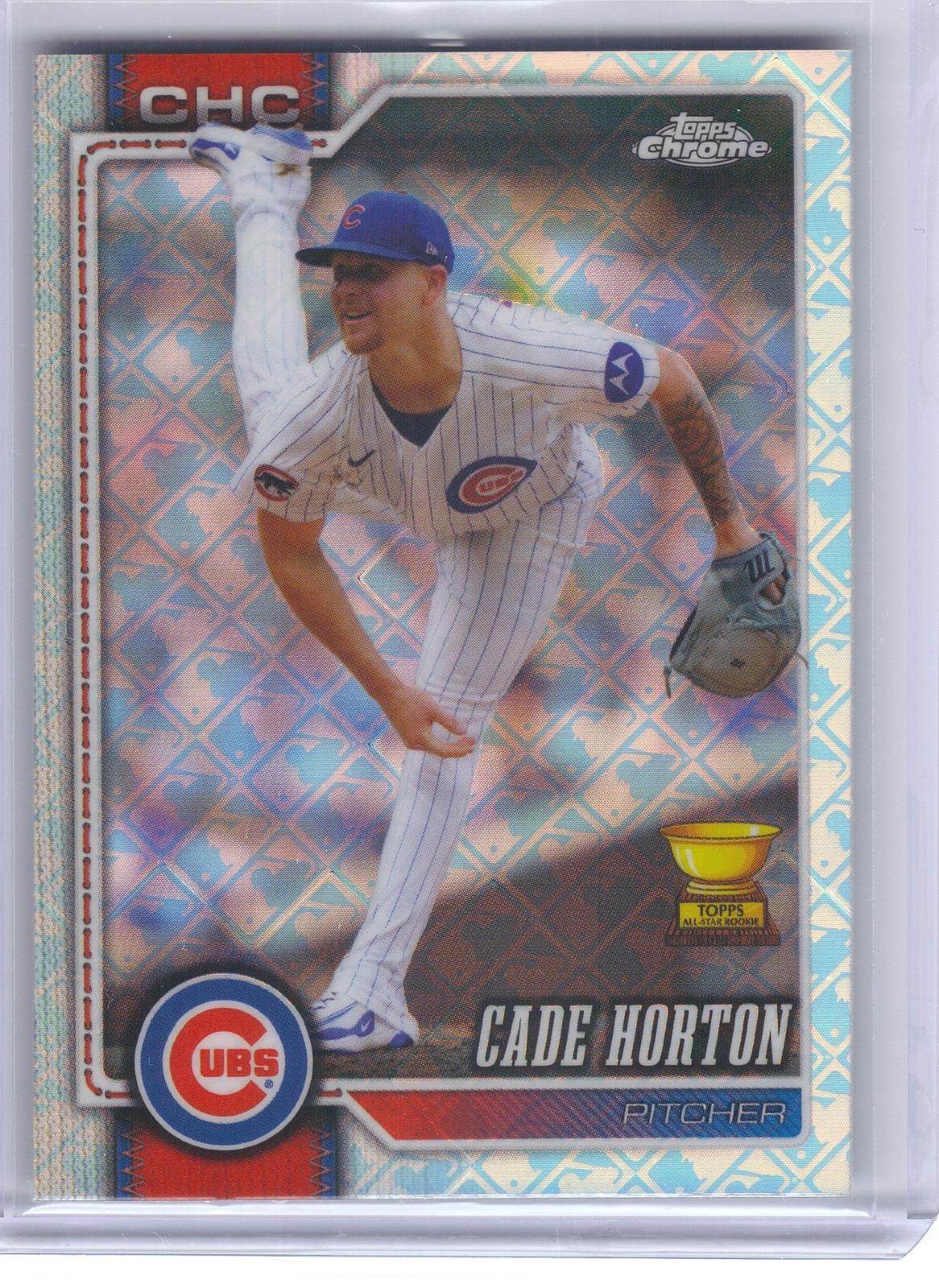 2026 Topps Chrome Logofractor Edition #121 Cade Horton Chicago Cubs