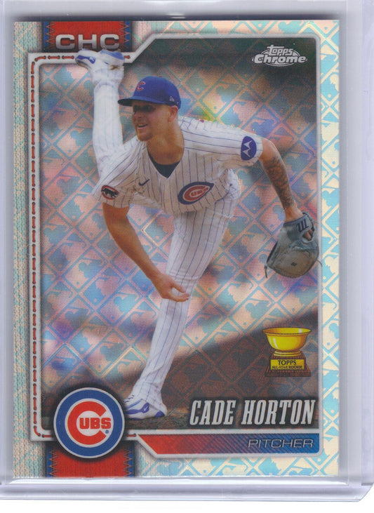 2026 Topps Chrome Logofractor Edition #121 Cade Horton Chicago Cubs