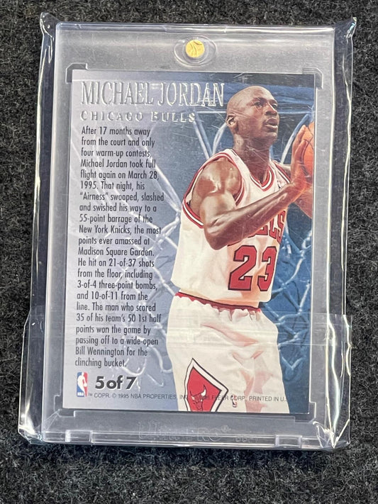 1995-96 Ultra #5 Michael Jordan Fabulous Fifties Chicago Bulls