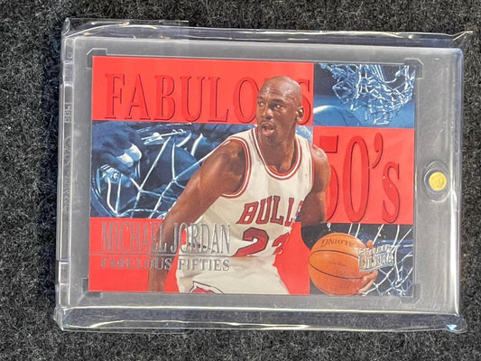 1995-96 Ultra #5 Michael Jordan Fabulous Fifties Chicago Bulls