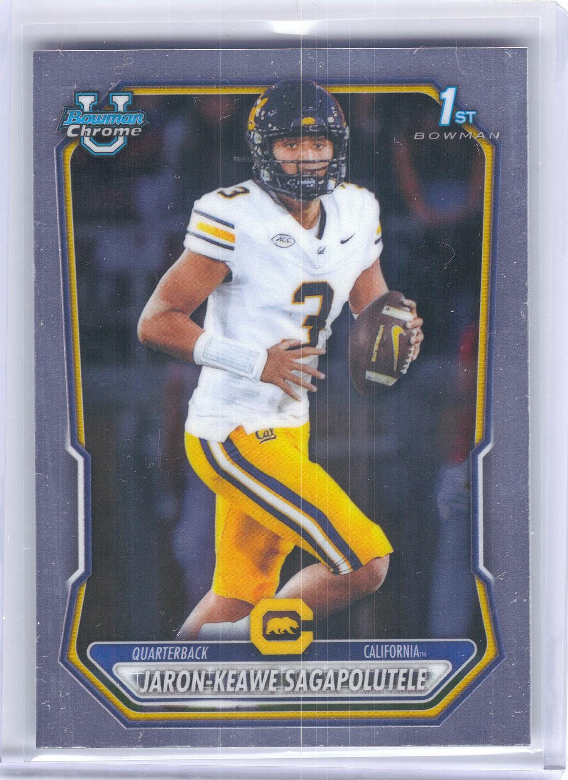 2026 Bowman #BCP-29 Jaron-Keawe Sagapolutele Chrome Prospects California Golden Bears