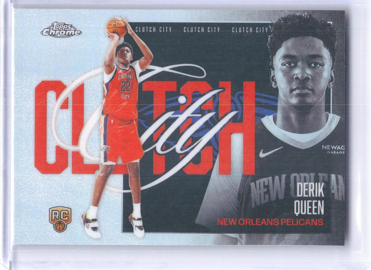 2025-26 Topps Chrome Update #YQ-8 Jeremiah Fears Clutch City New Orleans Pelicans