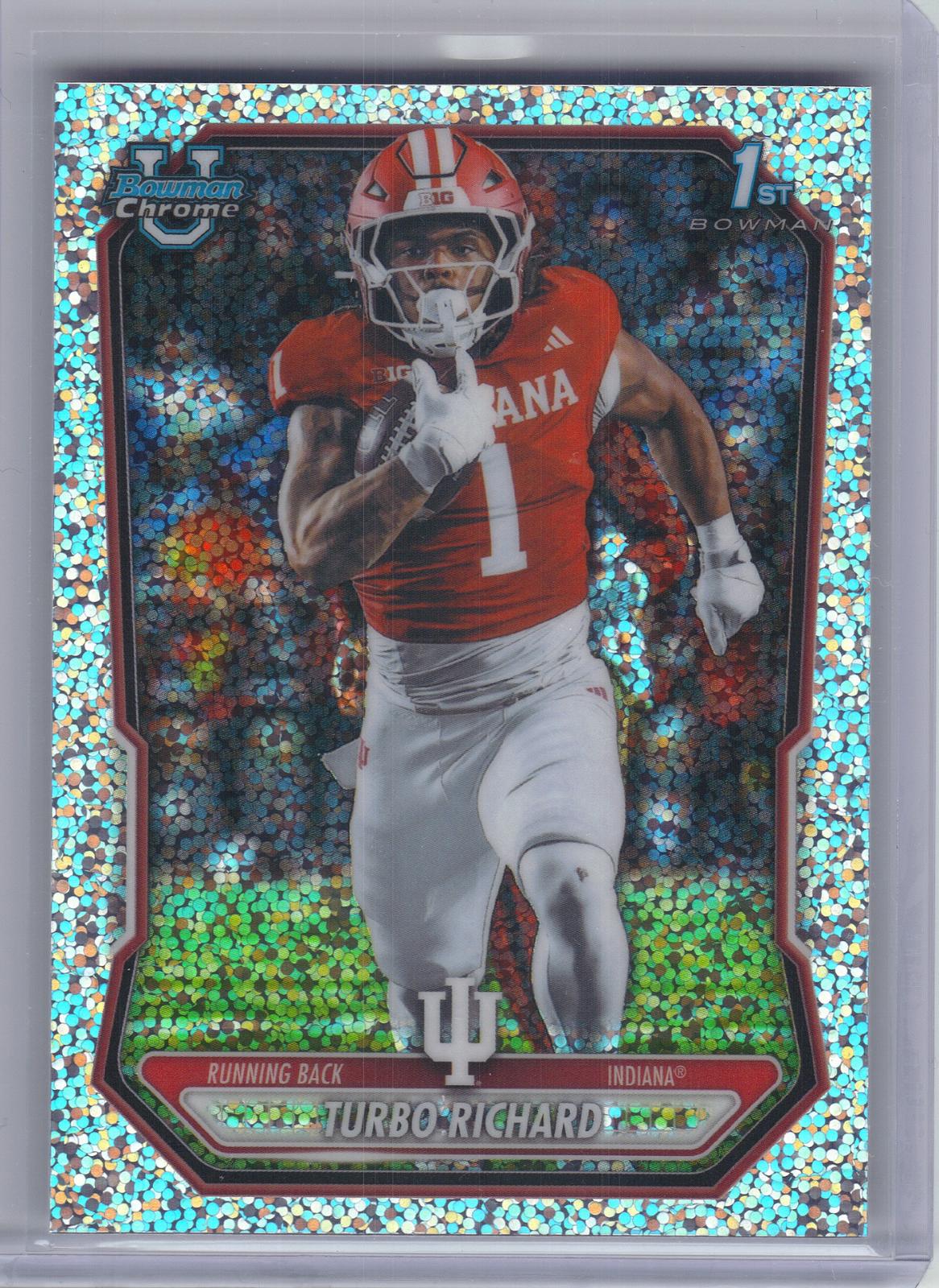 2026 Bowman #BCP-22 Turbo Richard Chrome Prospects Speckle Indiana Hoosiers