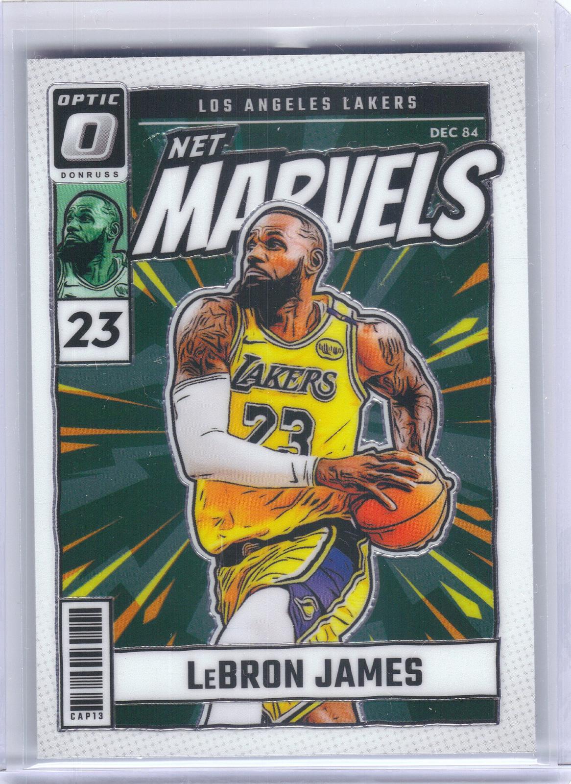 2024-25 Donruss Optic #24 LeBron James Net Marvels Los Angeles Lakers
