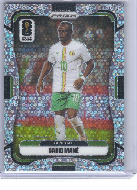 2026 Panini Prizm FIFA World Cup #406 Sadio Mane Disco Prizm Senegal