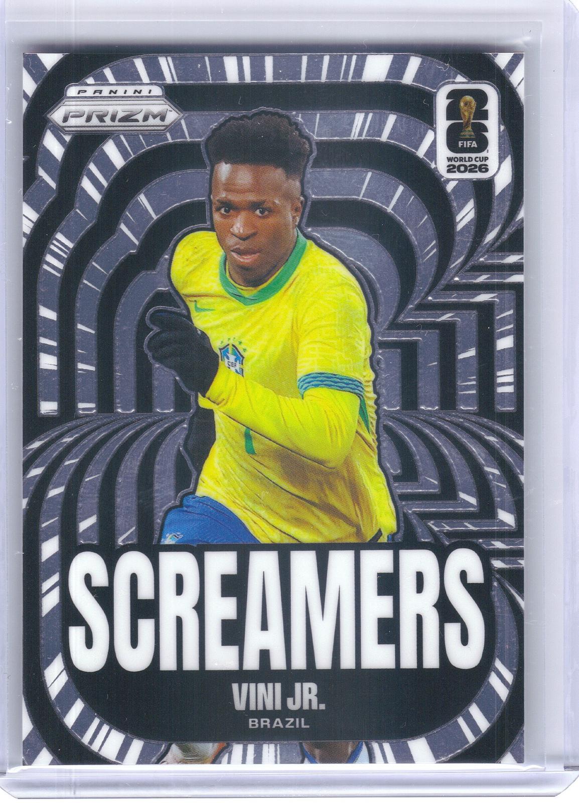 2026 Panini Prizm FIFA World Cup #10 Vini Jr. Screamers Brazil
