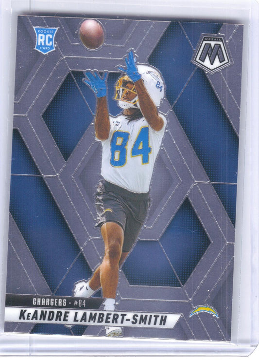 2025 Panini Mosaic #336 KeAndre Lambert-Smith Los Angeles Chargers RC