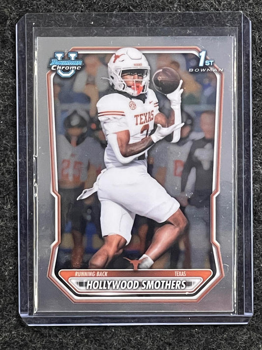 Hollywood Smothers 2026 Bowman #BCP-104 Chrome Prospects Longhorns