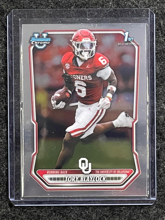 Tory Blaylock 2026 Bowman #BCP-119 Chrome Prospects Sooners