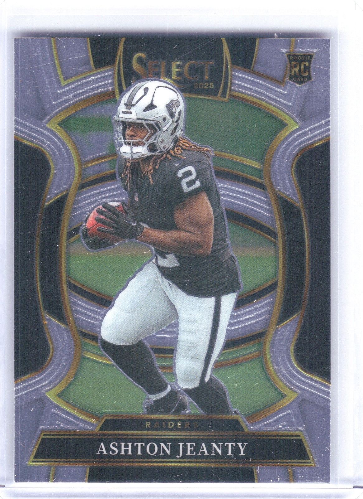 Ashton Jeanty Las Vegas Raiders 2025 Panini Select #4 RC