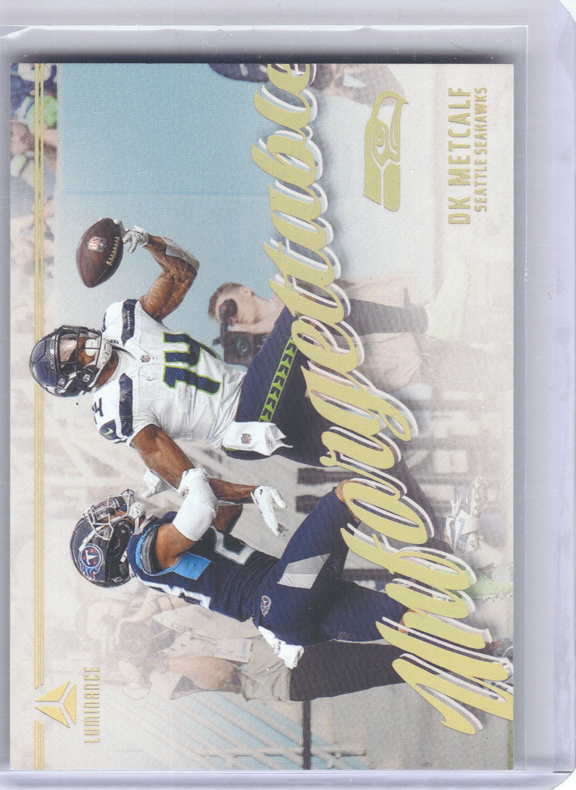 DK Metcalf Seattle Seahawks 2024 Panini Luminance - Unforgettable #UNF-DMF