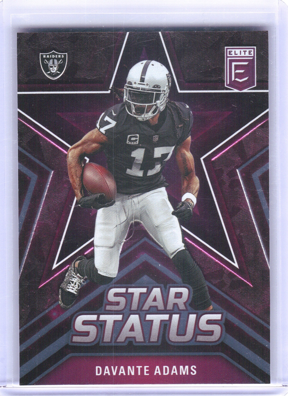 Davante Adams Las Vegas Raiders 2023 Donruss Elite - Star Status Purple #13 /349