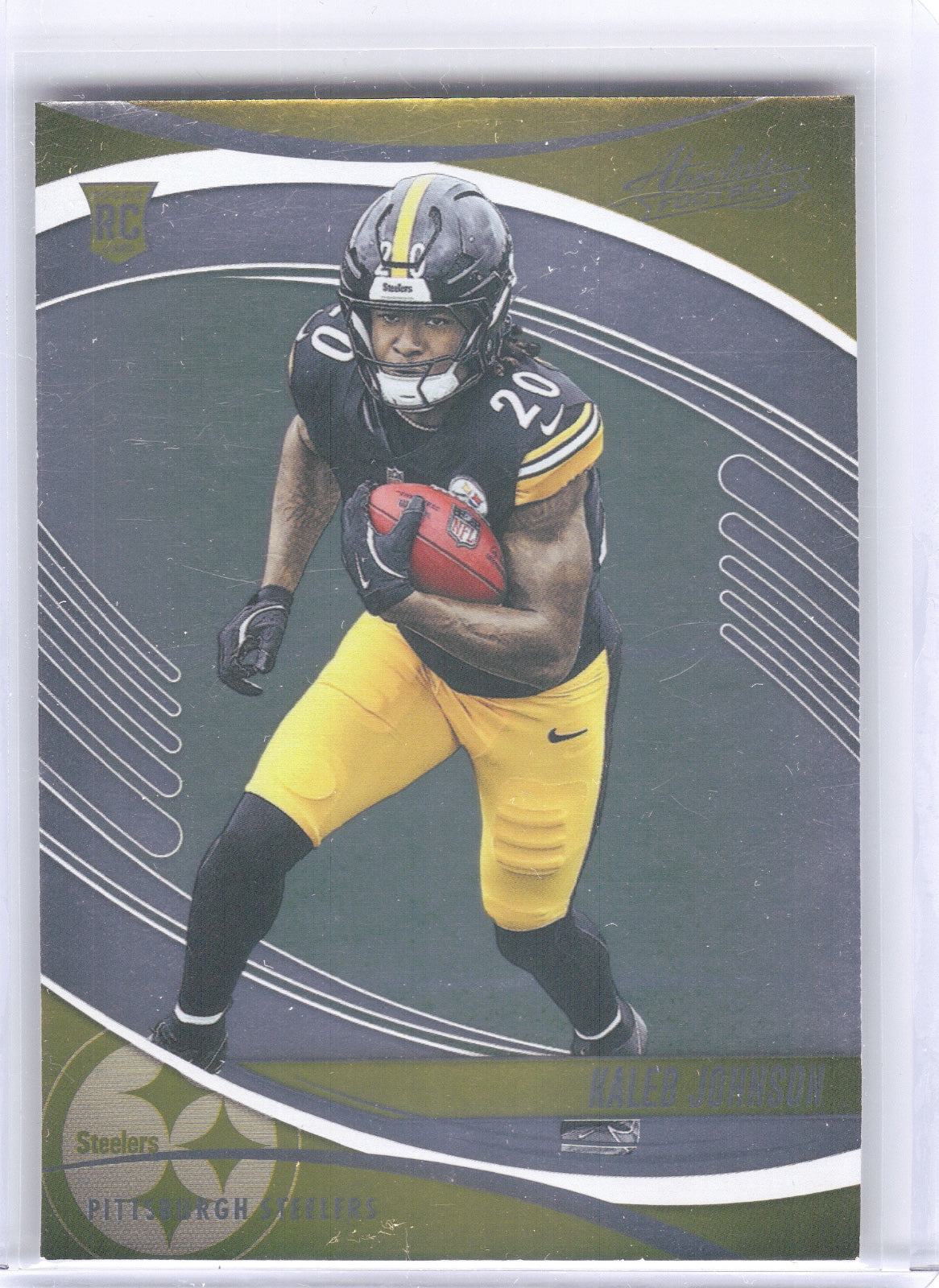 Kaleb Johnson Pittsburgh Steelers 2025 Panini Absolute - Retail #148 RC