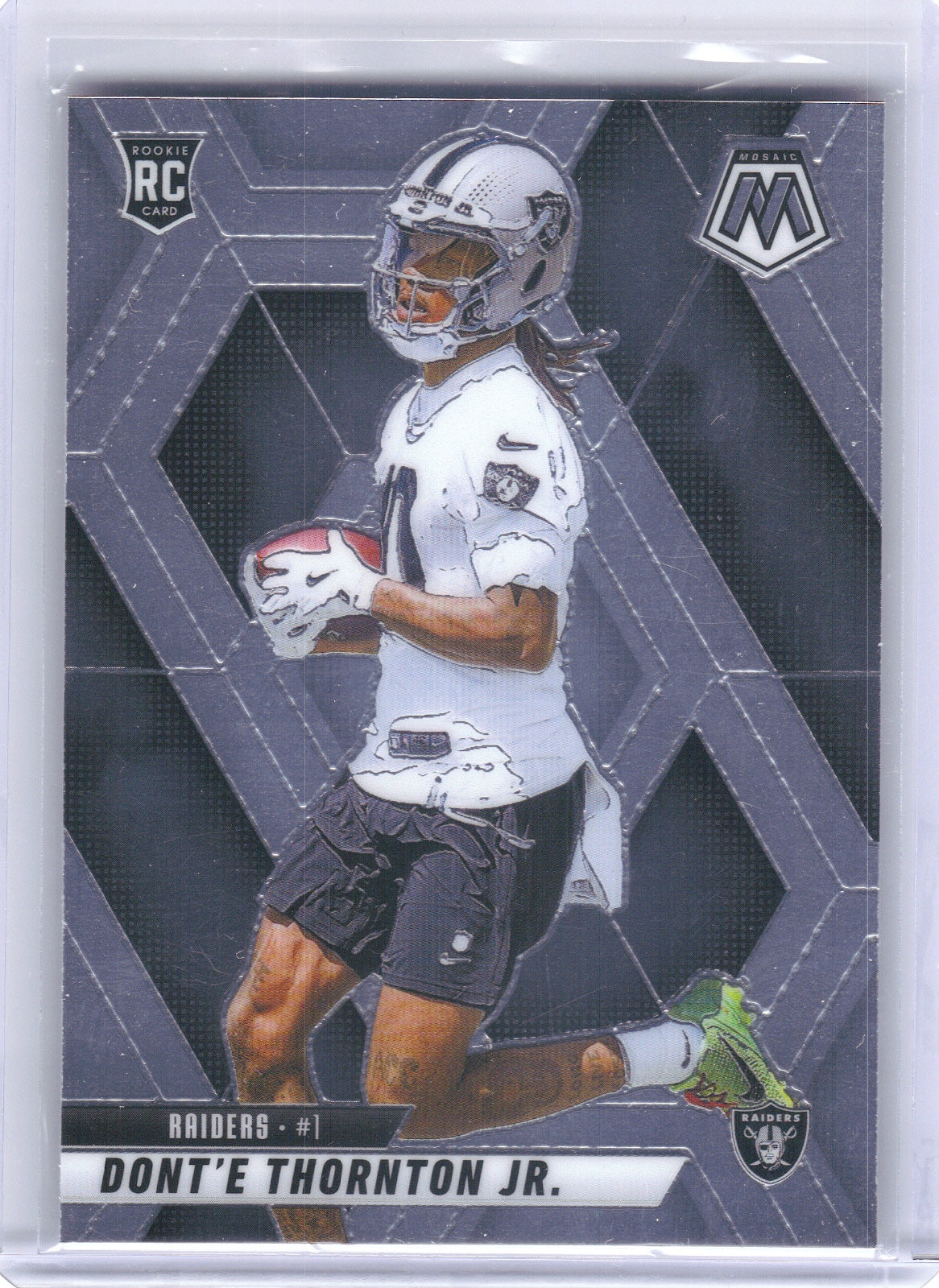 Dont'e Thornton Jr. Las Vegas Raiders 2025 Panini Mosaic #369 RC