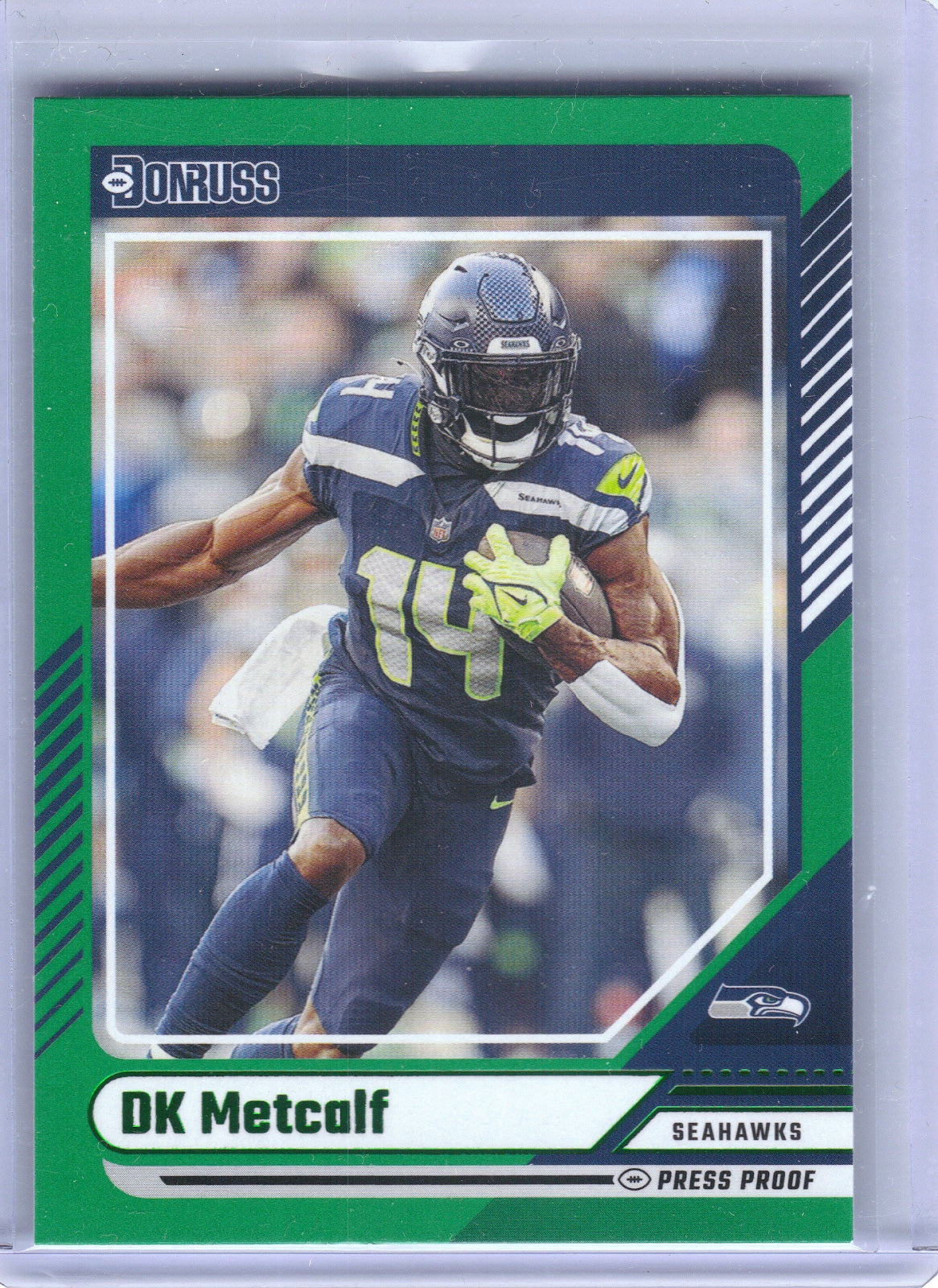 DK Metcalf Seattle Seahawks 2024 Donruss - Press Proof Green #128