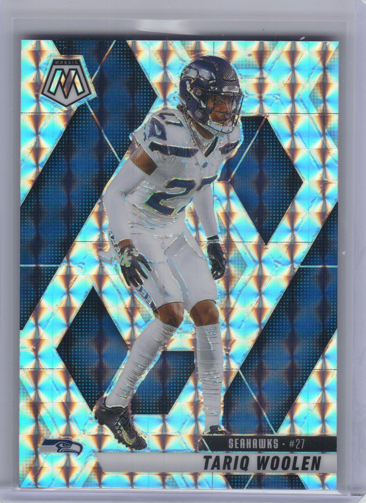 Tariq Woolen Seattle Seahawks 2025 Panini Mosaic - Mosaic #116